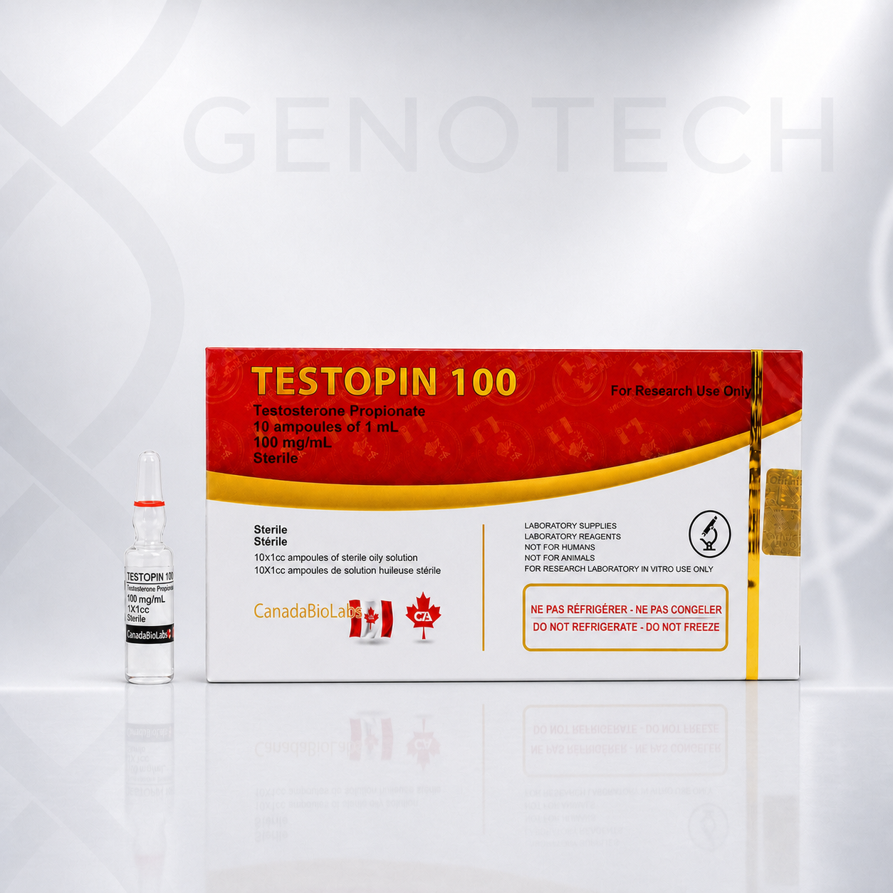 CanadaBioLabs Testopin 100 мг/мл 10×1 мл