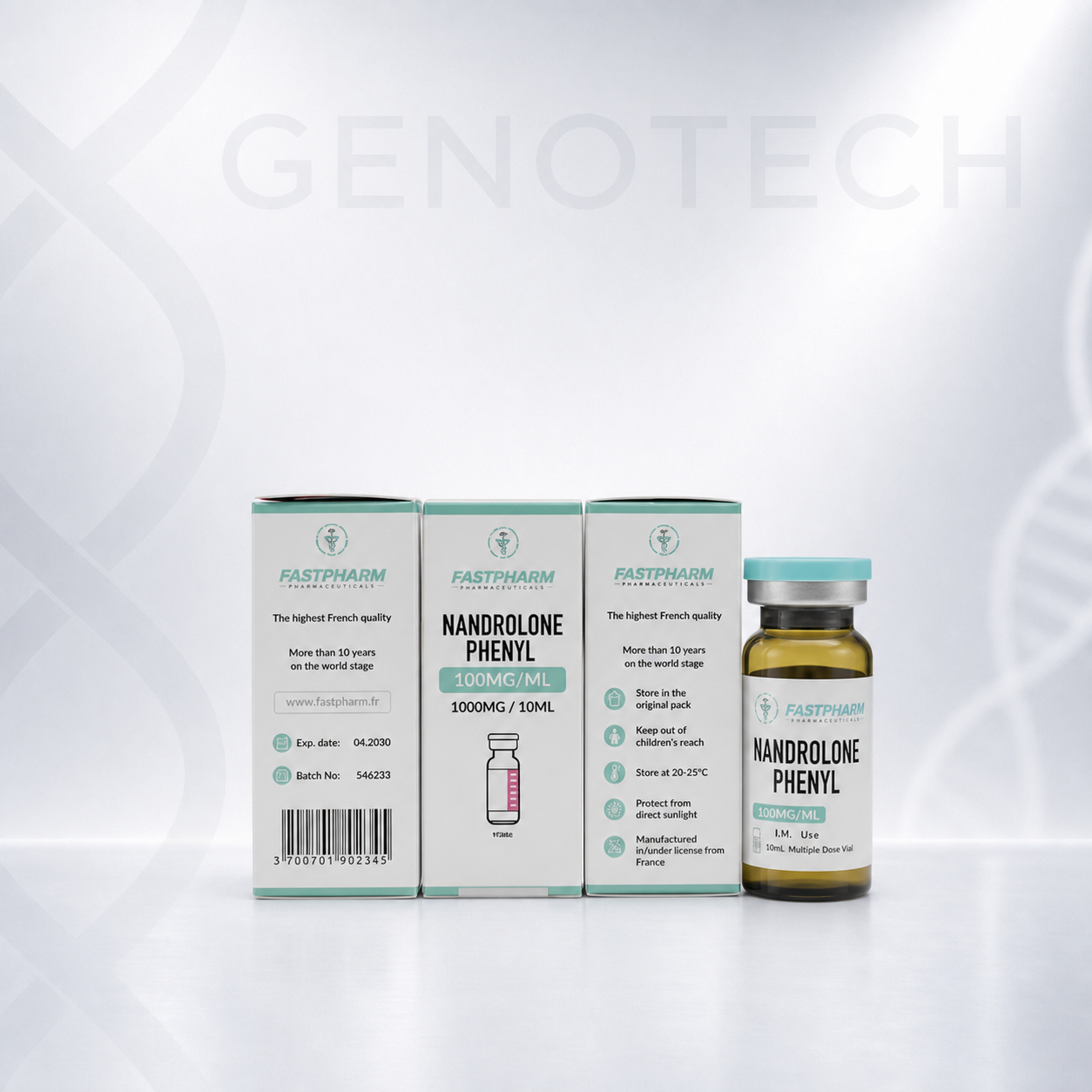 Fast Pharm Нандролон Фенилпропионат 100 мг/мл 10 мл
