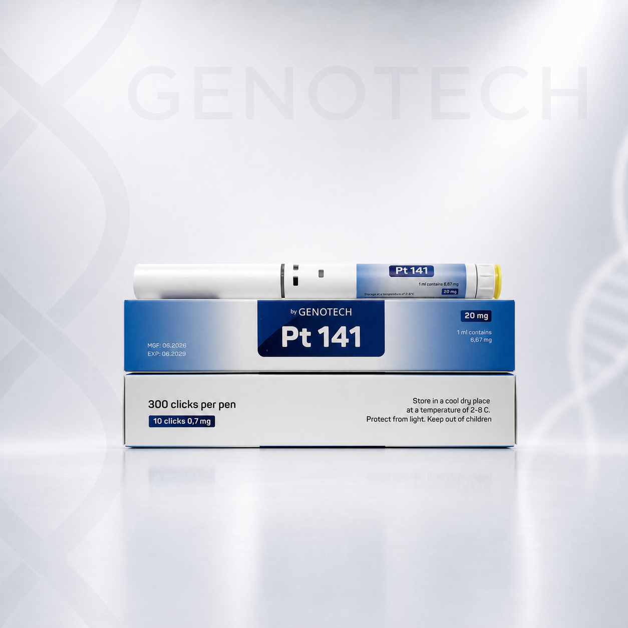 GENOTECH PT 141 20мг шприц-ручка