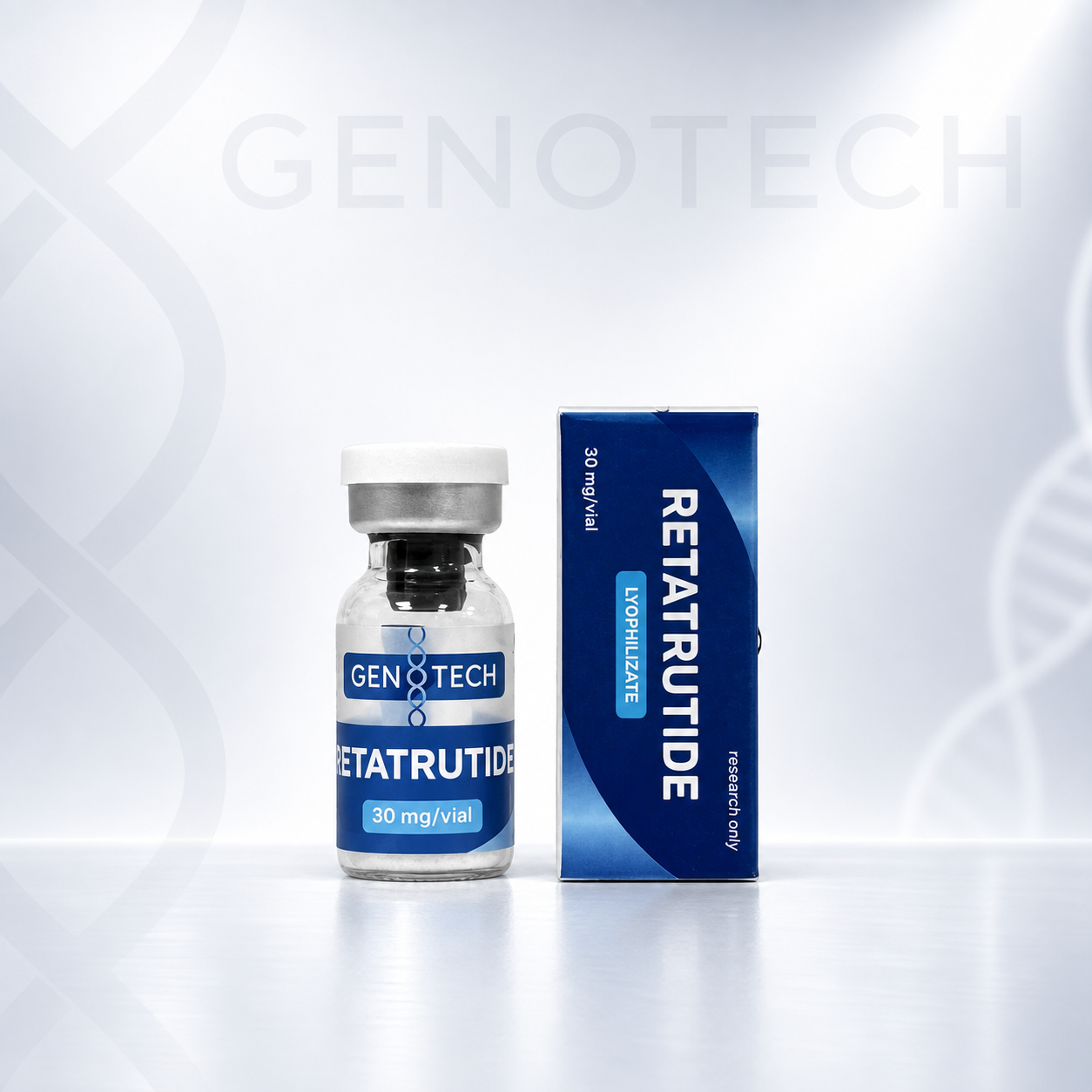 Genotech Retatrutide 30 мг, лиофилизат