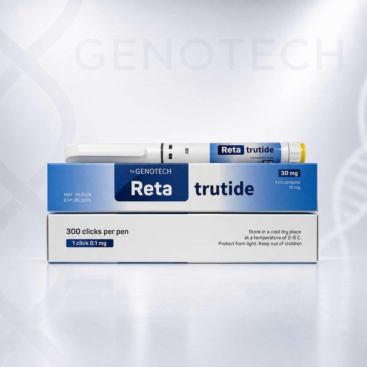 Genotech Retatrutide Шприц-ручка 30 мг