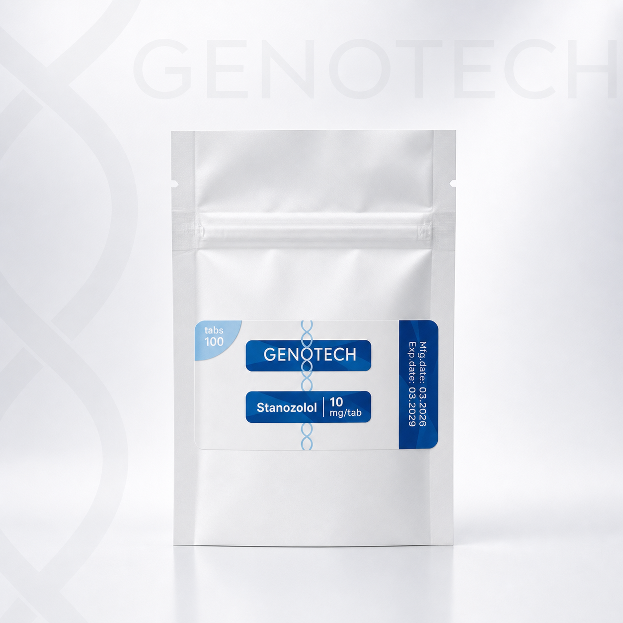 GenoTech Станазалол 10 мг 100 таб