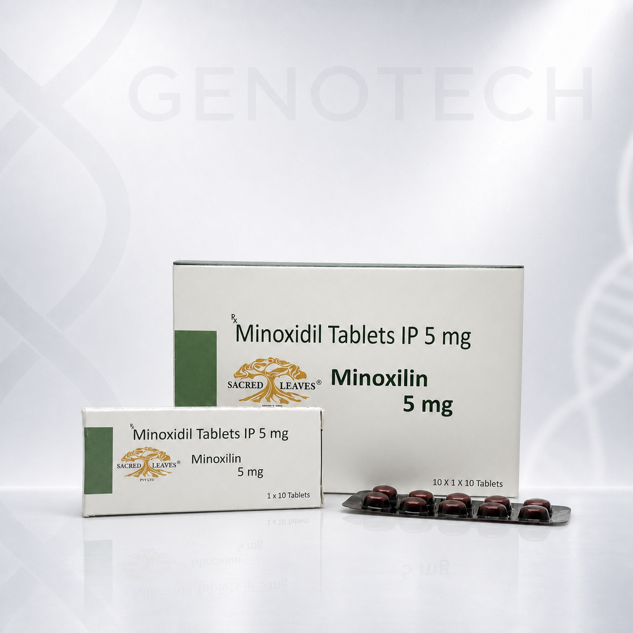 Sacred Leaves Minoxilin (Миноксидил) 5 мг 50 таб