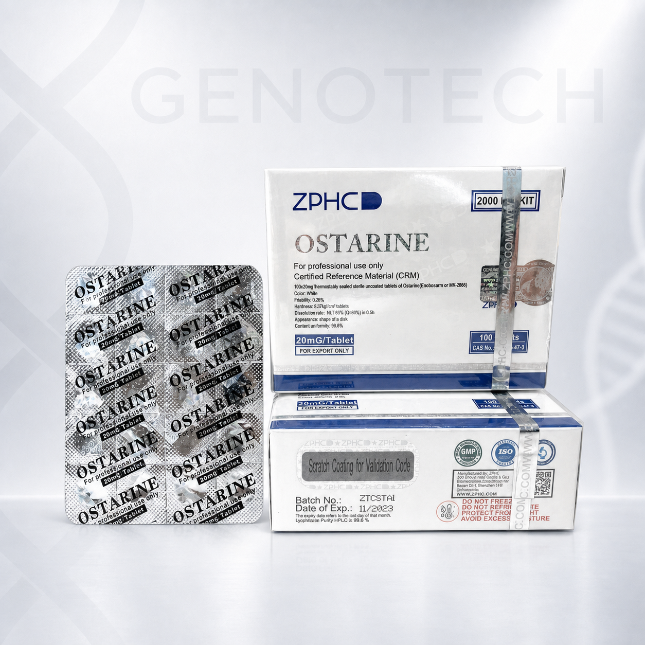 ZPHC Ostarine 20 мг 100 таб